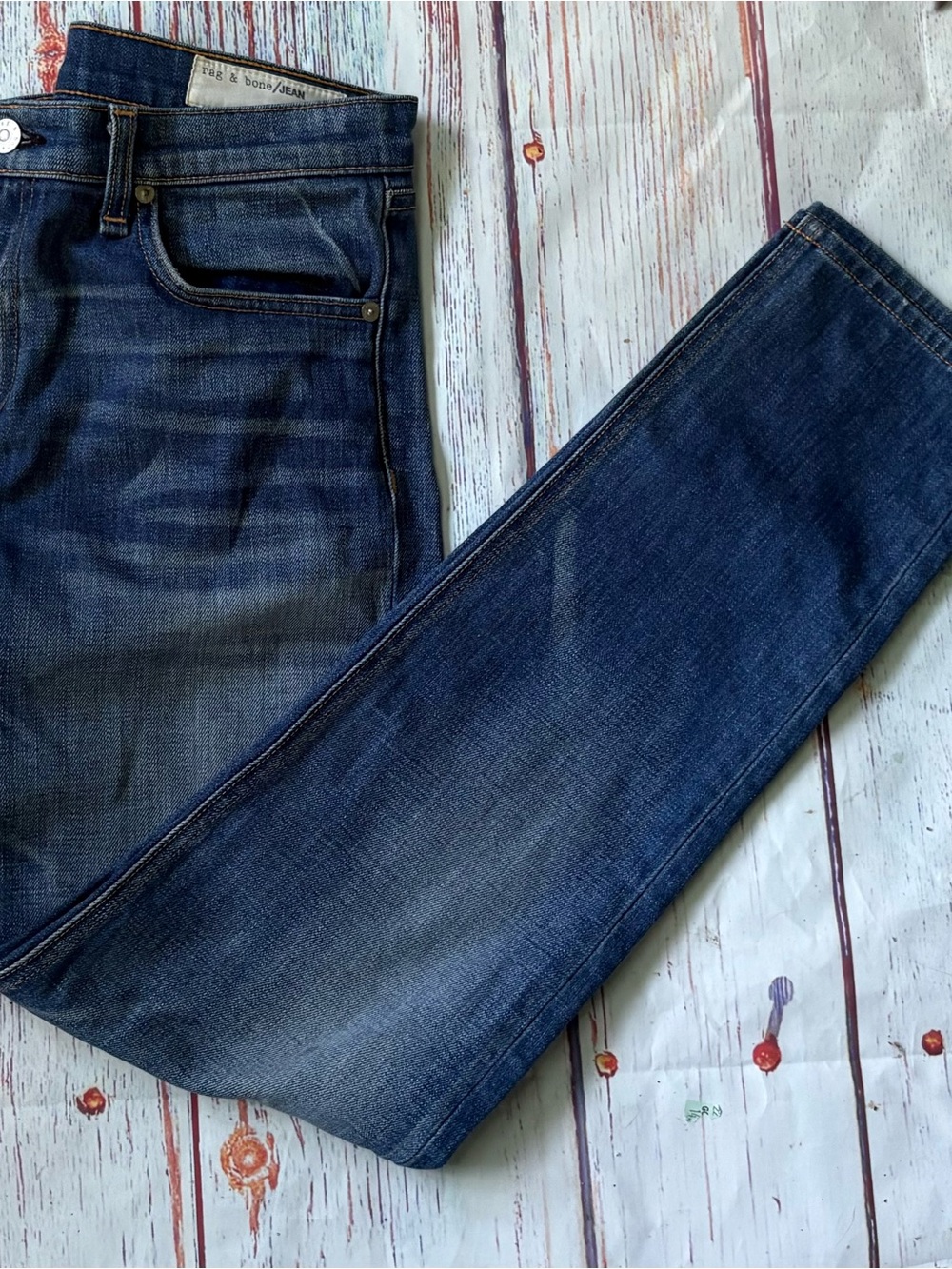 Rag & Bone The Dre Slim Boyfriend Jean Size 30